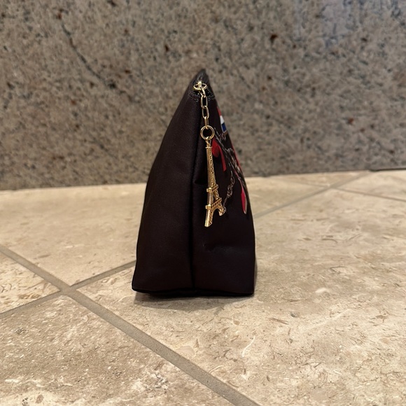 New Lancôme Paris Eiffel Tower Francophile French charm nylon make up pouch - Picture 8 of 8